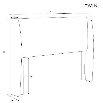  Antwerp Wingback Headboard In Velvet - Threshold™