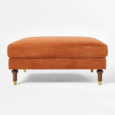  Mercer Cocktail Ottoman Rust - Threshold™ Designed With Studio McGee