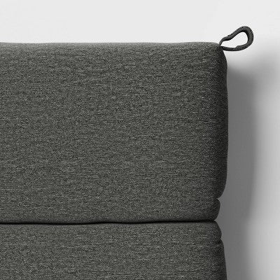  18"x20" Heathered Outdoor Chair Seat Cushion - Threshold™