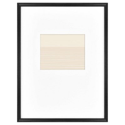  19.49" X 25.49" Matted To 8" X 10" Gallery Single Image Frame Black - Threshold™ Designed With Studio McGee