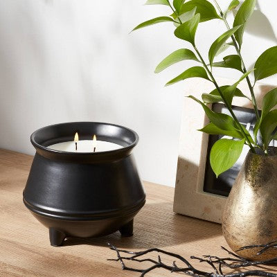  28oz XL Cauldron Candle Black - Threshold™