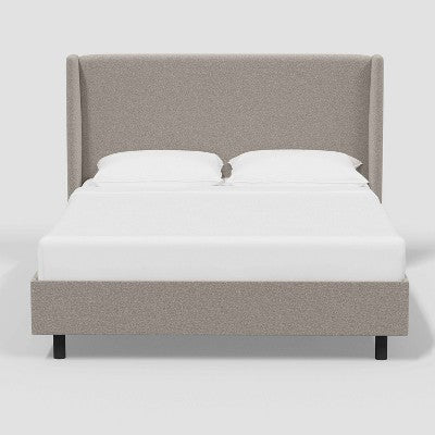  Antwerp Wingback Boucle Platform Bed - Threshold™