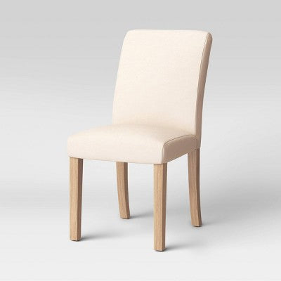  Graham Upholstered Parsons Dining Chair Linen - Threshold™