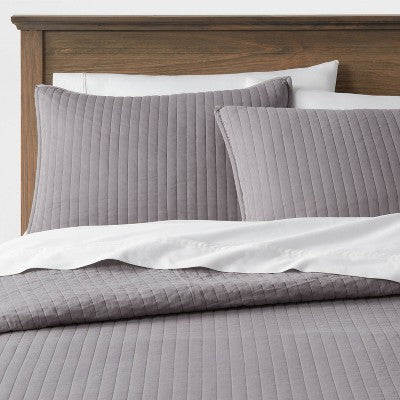  Washed Cotton Sateen Quilt Sham - Threshold™ 