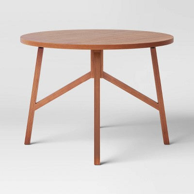  42" Clarksburg Round Dining Table Brown - Threshold™