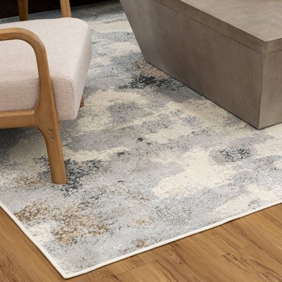  Watercolor Area Rug Gray - Threshold™