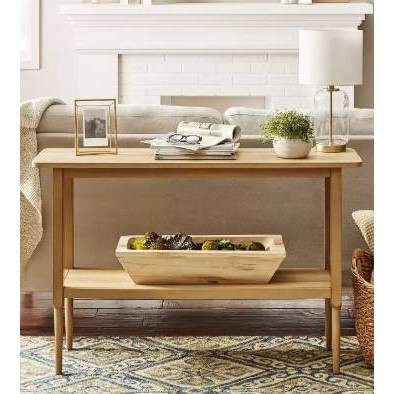  Gretna Narrow Console Table Natural - Threshold™