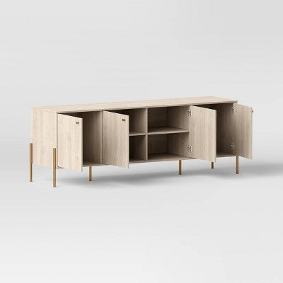  60" Elowen 4 Door TV Stand For TVs Up To 60" - Threshold™