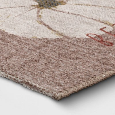  1'8"x2'10" Washable 'Better Together' Accent Rug Tan - Threshold™