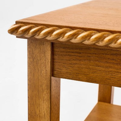  Azorella Coffee Table Oak Brown - Threshold™ Designed With Studio McGee