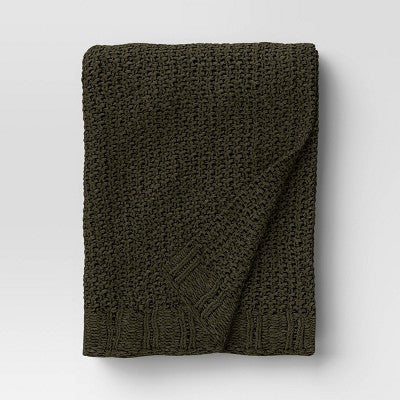  50"x60" Chenille Knit Throw Pillow - Threshold™