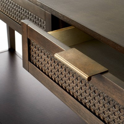  East Bluff Woven Drawer Console Table - Threshold™ Designed With Studio McGee
