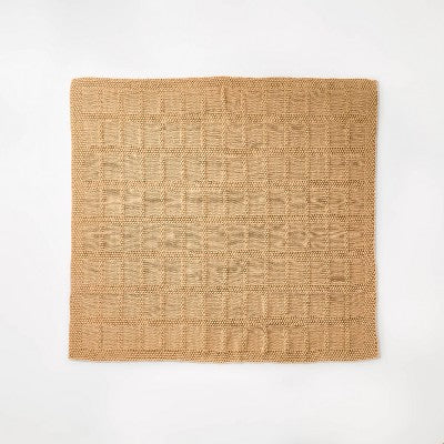  Grid Knit Throw Blanket - Threshold™ Designed With Studio McGee