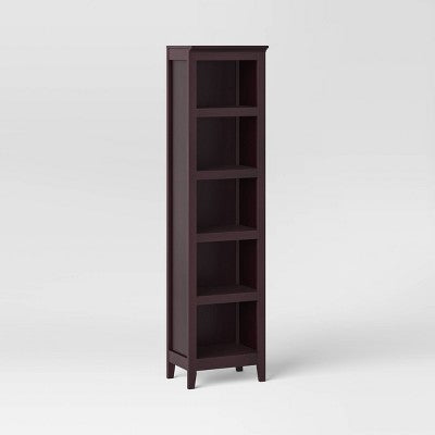  72" Carson Narrow Bookcase - Threshold