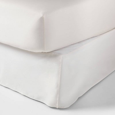  12pc Embroidered Fringe Stripe With Tassels Comforter & Sheet Bedding Set - Threshold™