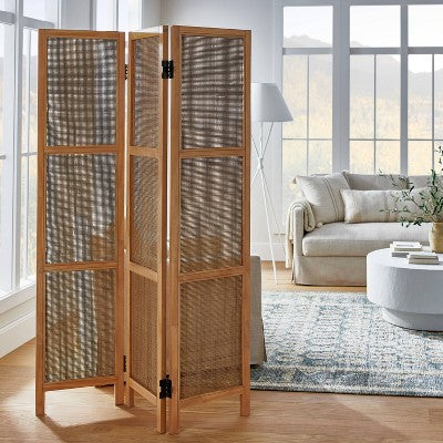  Lomita Rattan Room Divider Natural - Threshold™ Designed With Studio McGee