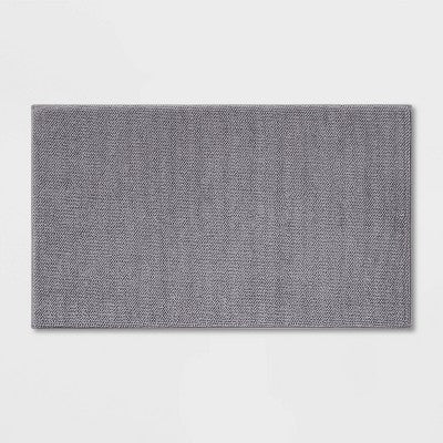  20"x34" Fine Chenille Memory Foam Bath Rug - Threshold™
