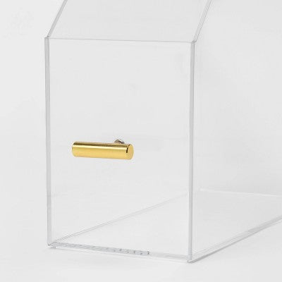  Acrylic Slim File Box - Threshold™