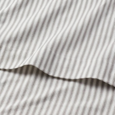  Fall Flannel Solid Sheet Set - Threshold™