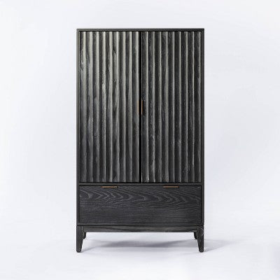  55" Thousand Oaks Wood Scalloped Cabinet - Threshold™ Designed With Studio McGee