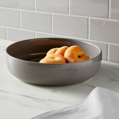  76oz Stoneware Avesta Serving Bowl Gray - Threshold™