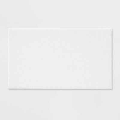  20"x34" Fine Chenille Memory Foam Bath Rug - Threshold™