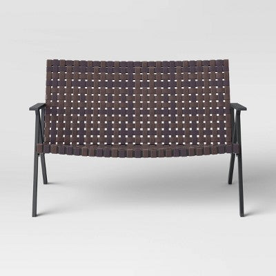  Campton Wicker Patio Loveseat Without Cushion - Threshold™