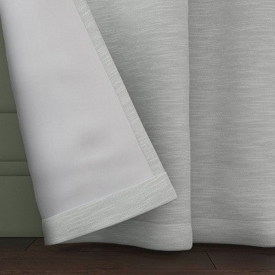  Blackout Henna Window Curtain Panel Gray - Threshold™