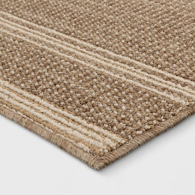  2'x3' Washable Tufted Accent Rug Brown - Threshold™