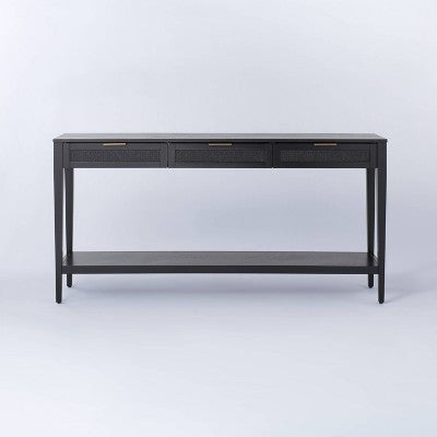  East Bluff Woven Drawer Console Table - Threshold™ Designed With Studio McGee