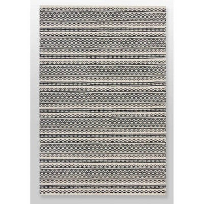  Norwalk Stripe Rug Black/White - Threshold™