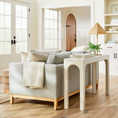  Thetford Console Table Gray - Threshold™ Designed With Studio McGee