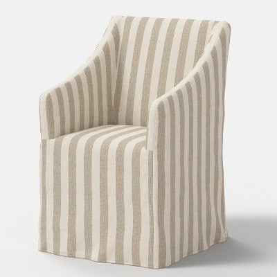  Sloped Arm Slipcovered Dining Chair - Threshold™