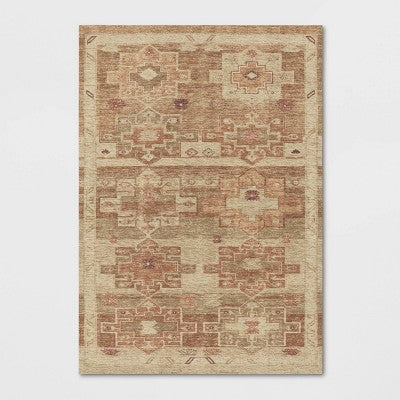  Caravan Geometric Woven Runner Tan - Threshold™