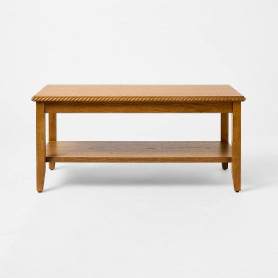  Azorella Coffee Table Oak Brown - Threshold™ Designed With Studio McGee