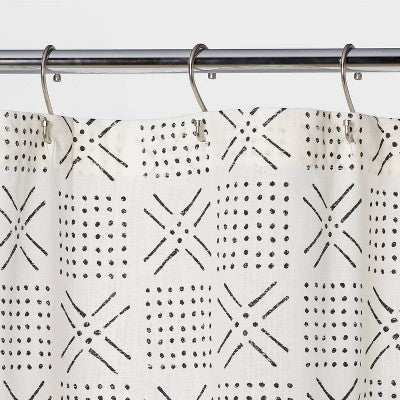  Shapes Shower Curtain White - Threshold™