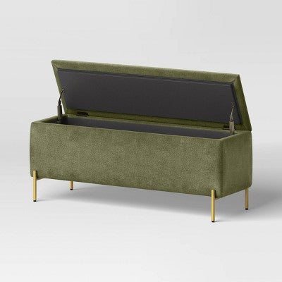  Ivy Upholstered Storage Bench - Threshold™