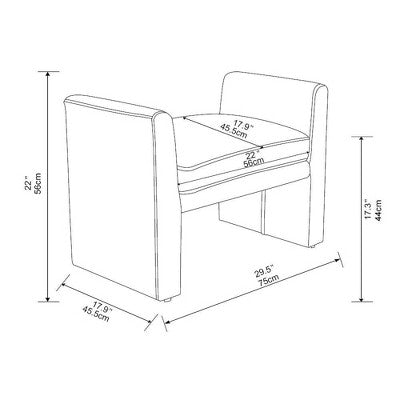  Vernon Ottoman - Threshold™ Designed With Studio McGee