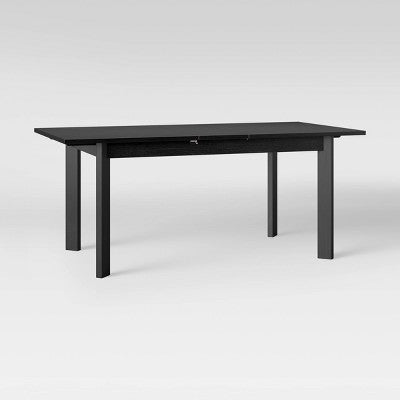  Bombelli Modern Extendable Dining Table Black - Threshold™