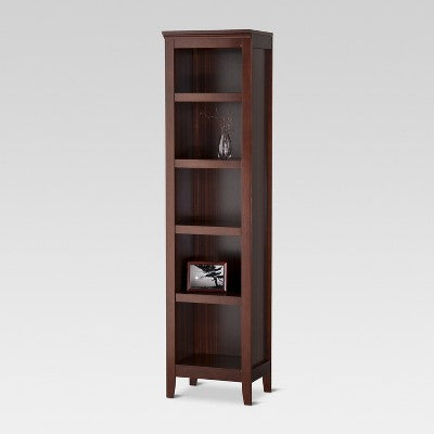  72" Carson Narrow Bookcase - Threshold