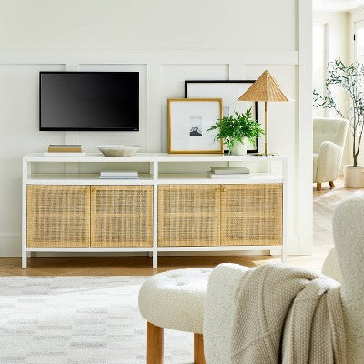  Springville Caned Door TV Stand - Threshold™ Designed With Studio McGee