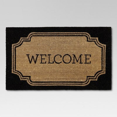  1'6"x2'6" Welcome Coir Doormat - Threshold™