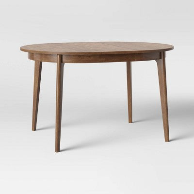  Astrid Mid-Century Round Extendable Dining Table - Threshold™