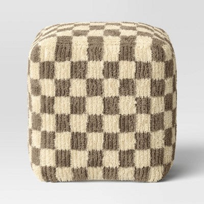  Checkerboard Pouf - Threshold™