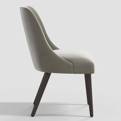  Geller Modern Dining Chair In Shiny Velvet Mystere - Threshold™