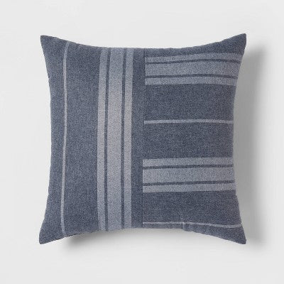  5pc Reversible Heathered Herringbone Stripe Comforter Set - Threshold™