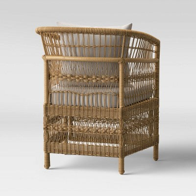  Mulberry 3pc Patio Chat Set - Natural - Threshold™