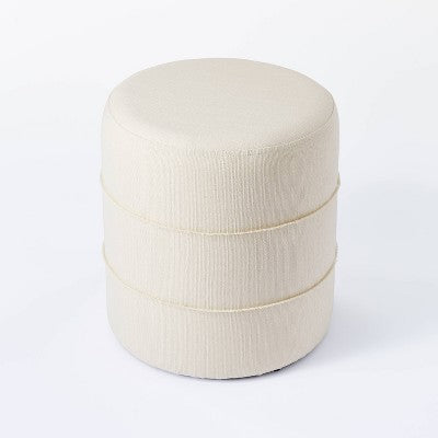  Catalina Round Ottoman - Threshold™ Designed With Studio McGee