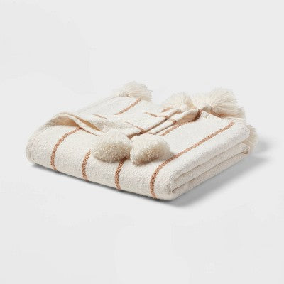  Tasseled Boucle Bed Throw - Threshold™