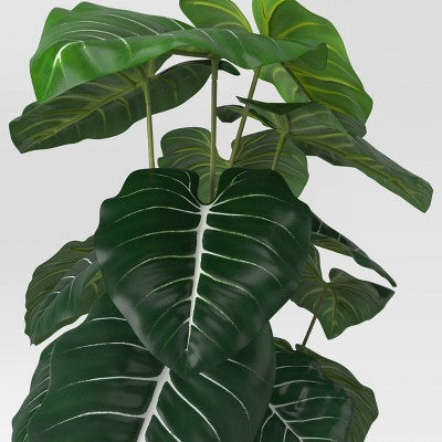  Artificial Dasheen Leaf In Basket - Threshold™